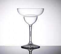 Polycarbonate martini glass